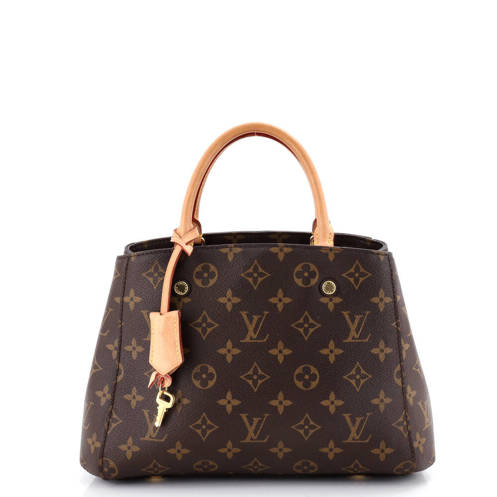 Louis Vuitton BB Montaigne Handbag Monogram Canvas